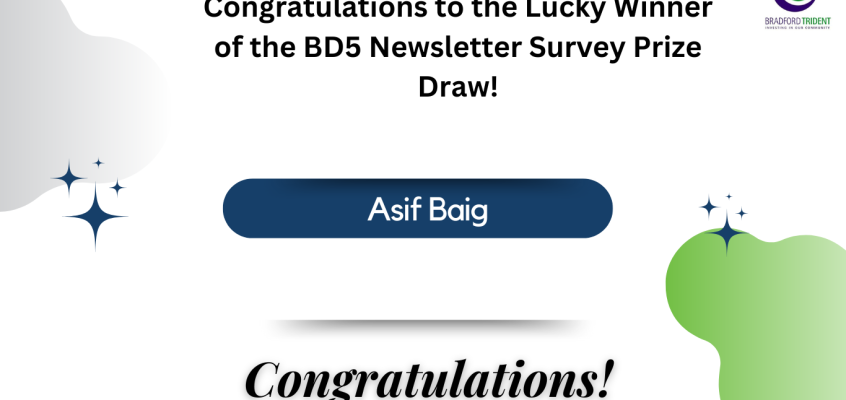 BD5 Newsletter Survey: Prize Draw Winner and Results