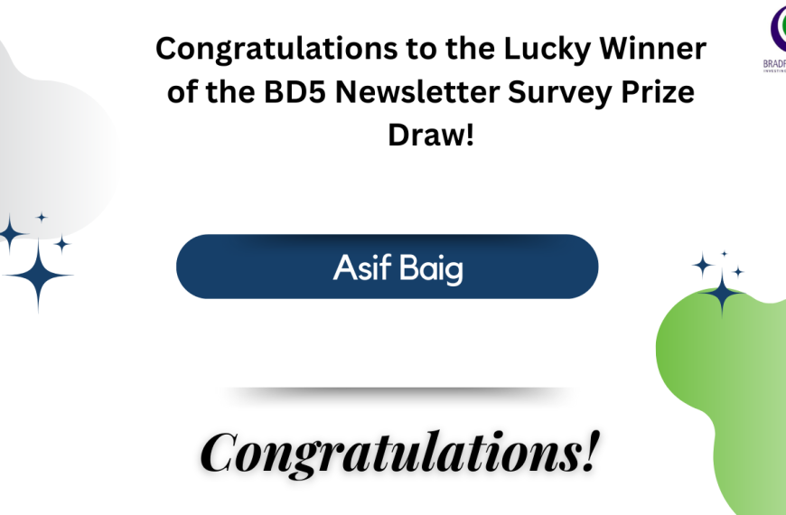BD5 Newsletter Survey: Prize Draw Winner and Results